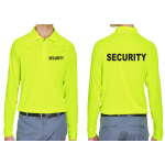 Security Tactical Performance Longsleeve Polo